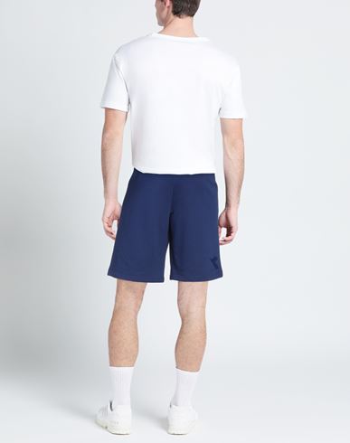Man Shorts & Bermuda Shorts Blue Size XXS Cotton