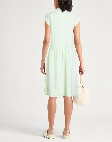 Easy Woman Midi dress Light green Size 6 Linen