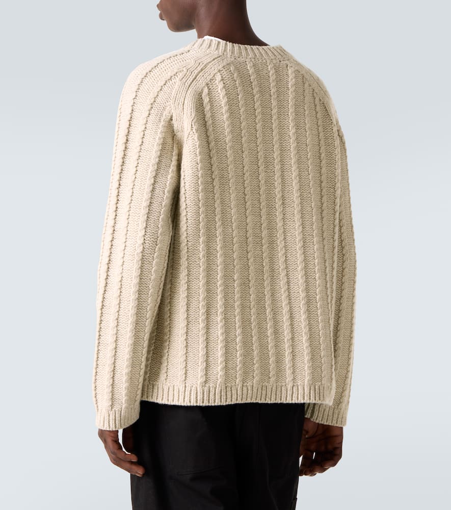 X Aaron Levine Sussex virgin wool sweater