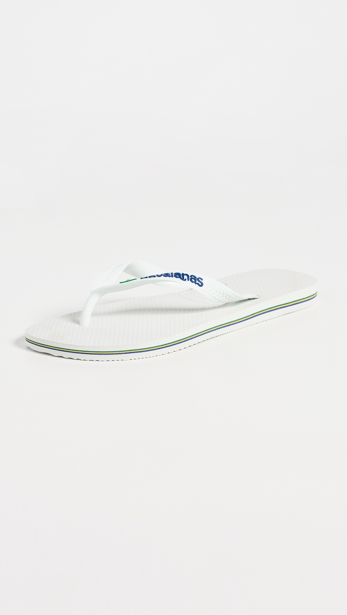 Brazil Logo Sandals White 8