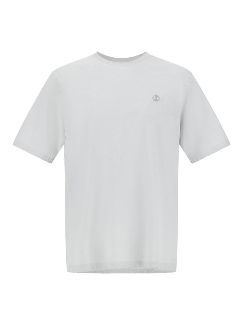 White Cotton Regular T-Shirt