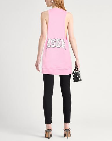 Woman Tank top Pink Size S Cotton