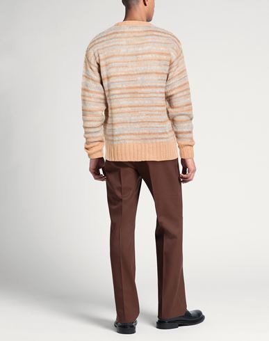 Man Sweater Camel Size L Acrylic, Polyamide, Wool, Mohair wool