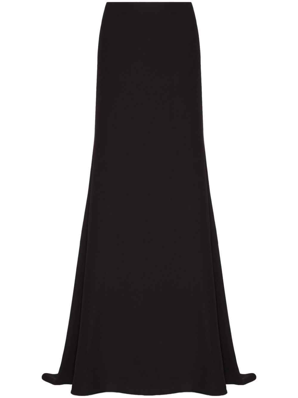 Cady Couture floor-length silk skirt - Black