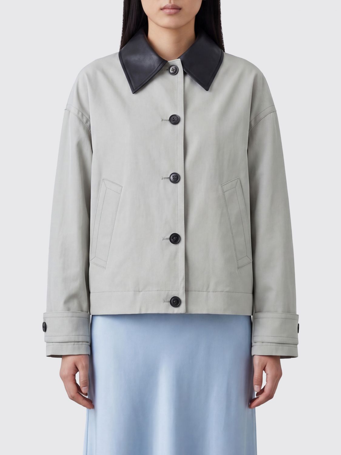 Jacket Woman color Grey