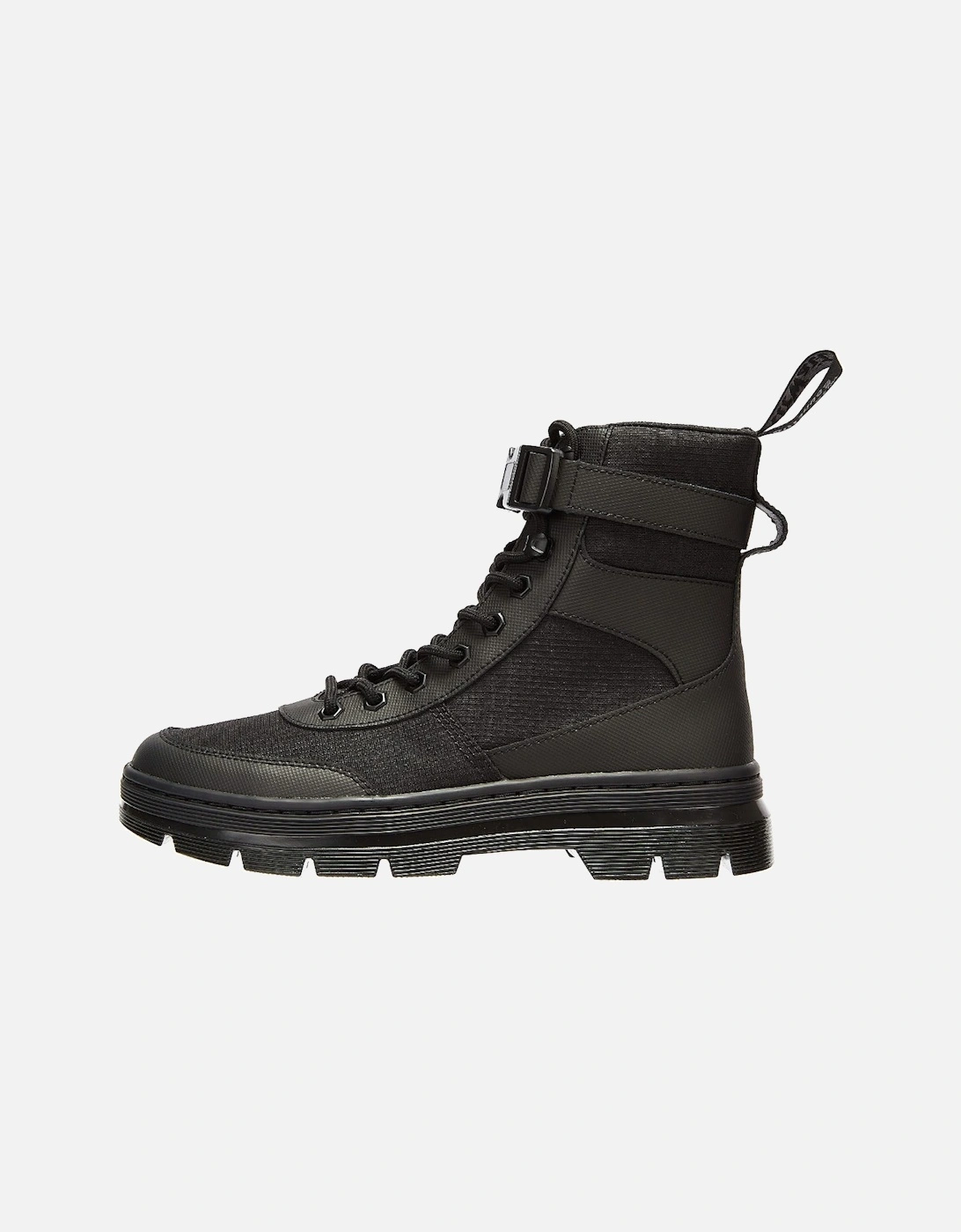 Women's Dr. Martens Combs Tech Mono Black Boots - Size: UK 10 / eu 45 / us 11