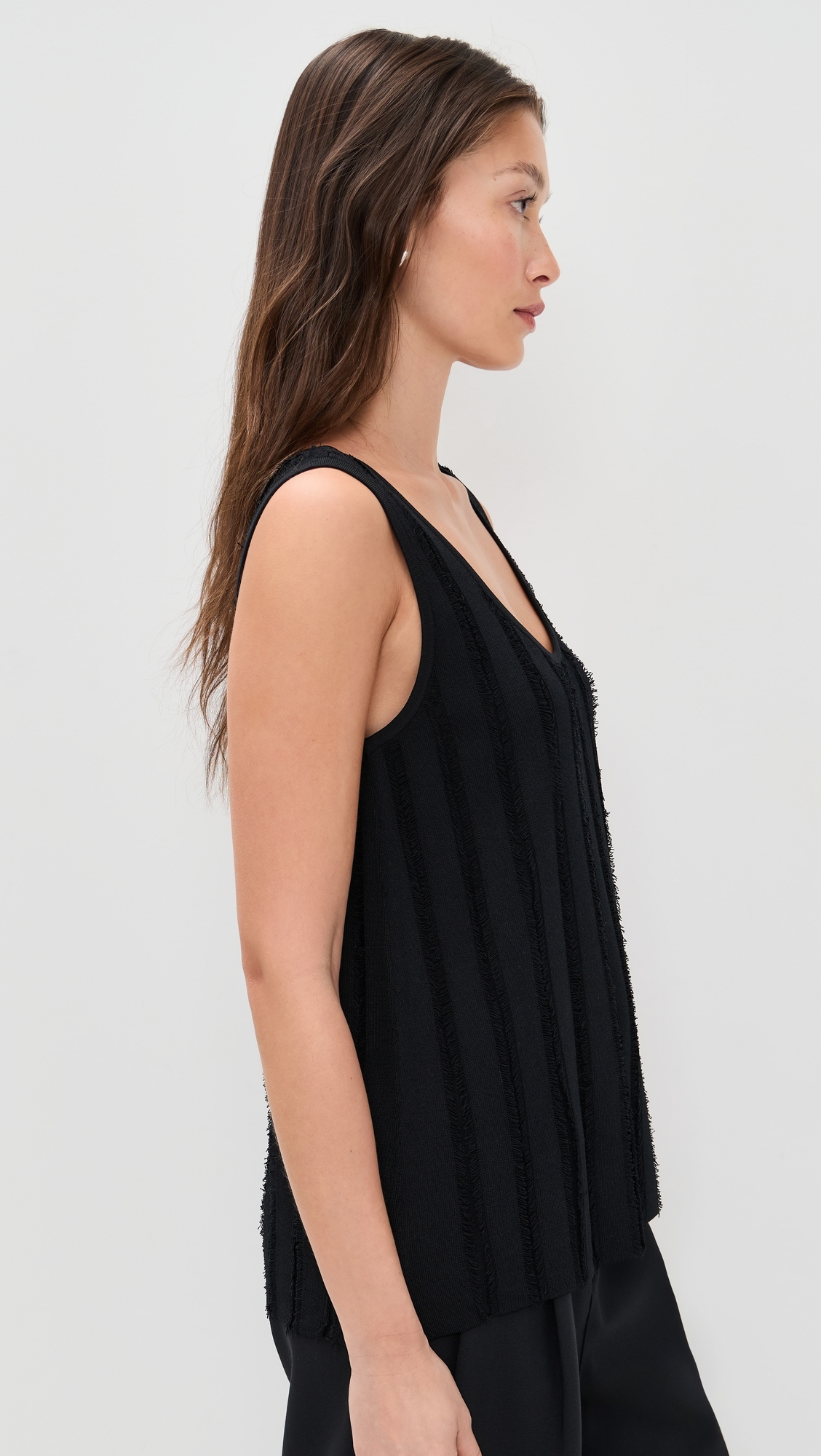A. EMERY Faye Tank Black