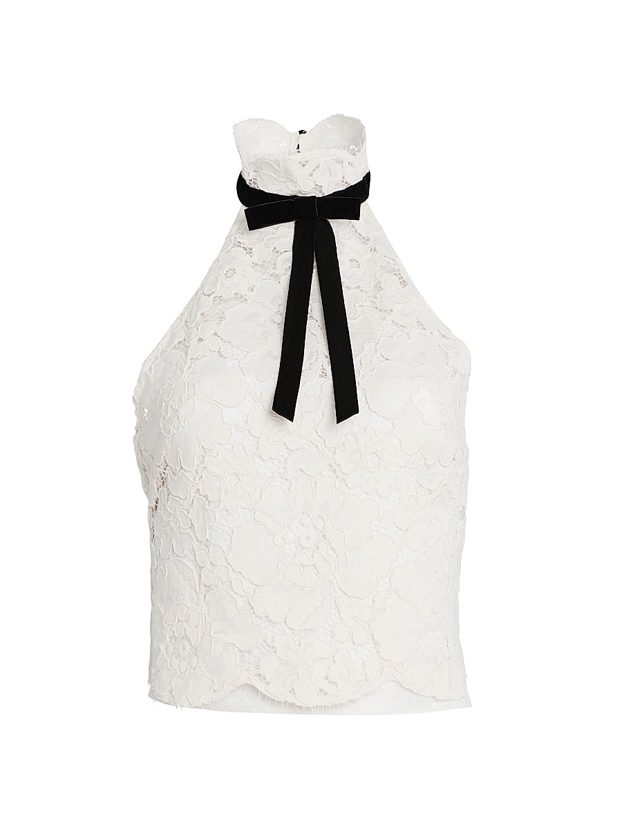 Women's Ravenna Lace Top - Cream