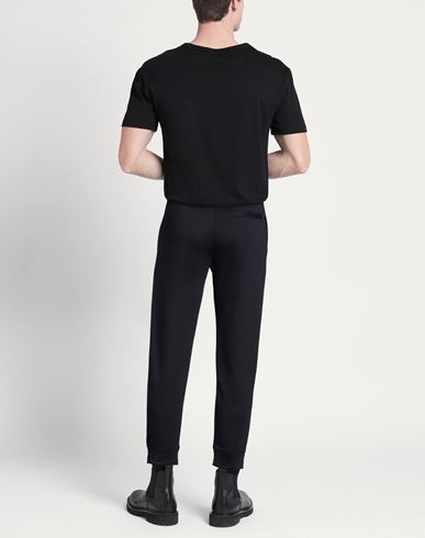Man Pants Navy Size L Polyester, Viscose, Elastane