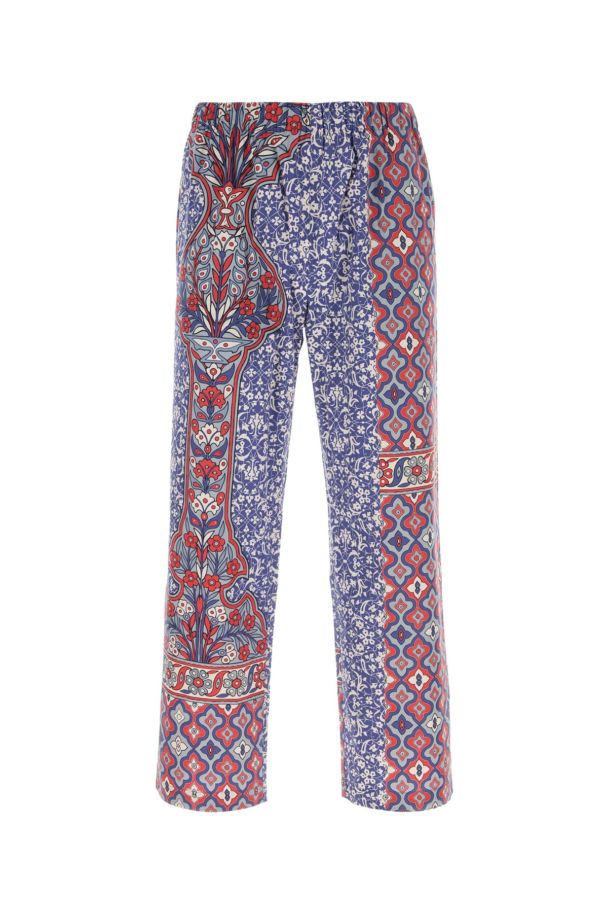 PANTAMOLLE Printed poplin Bajuna pant