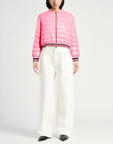 Woman Puffer Fuchsia Size 6 Polyamide, Polyurethane, Elastane