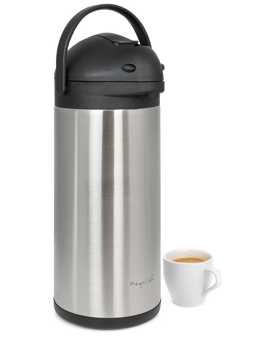 MegaChef 5qt Stainless Steel Vacuum Air Pot