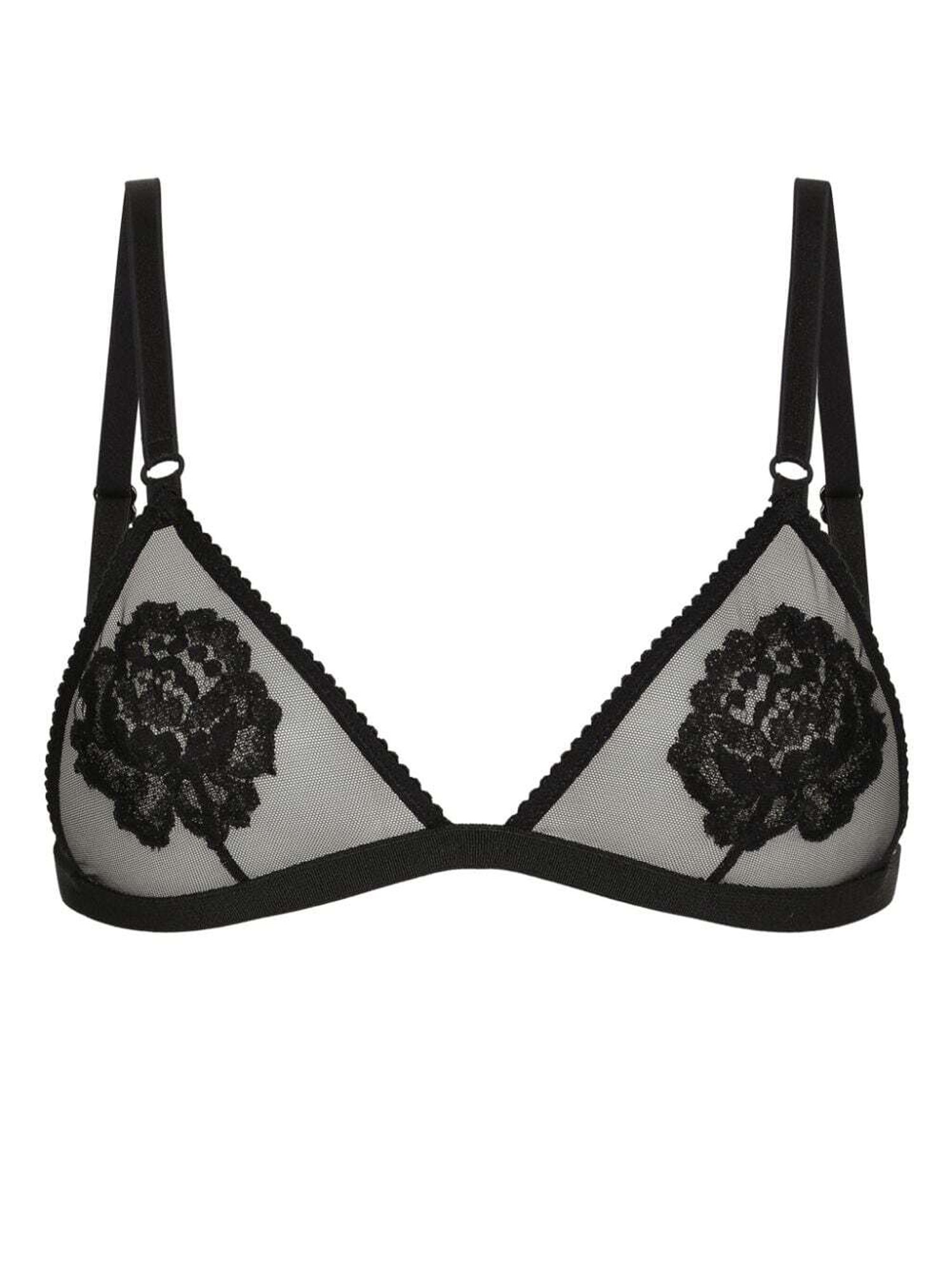 Soft cup triangle bra