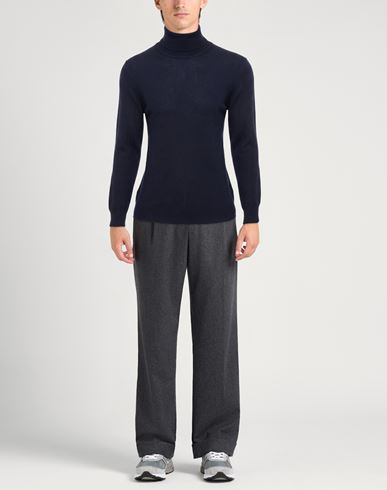 Man Turtleneck Midnight blue Size XXL Wool
