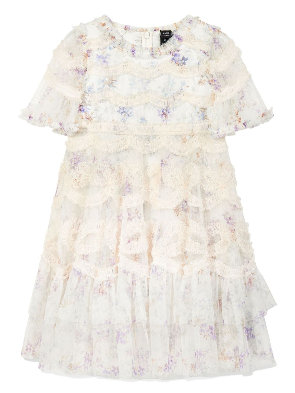 Floral-print dress - Neutrals