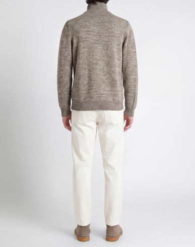 Man Sweater Taupe Size L Wool