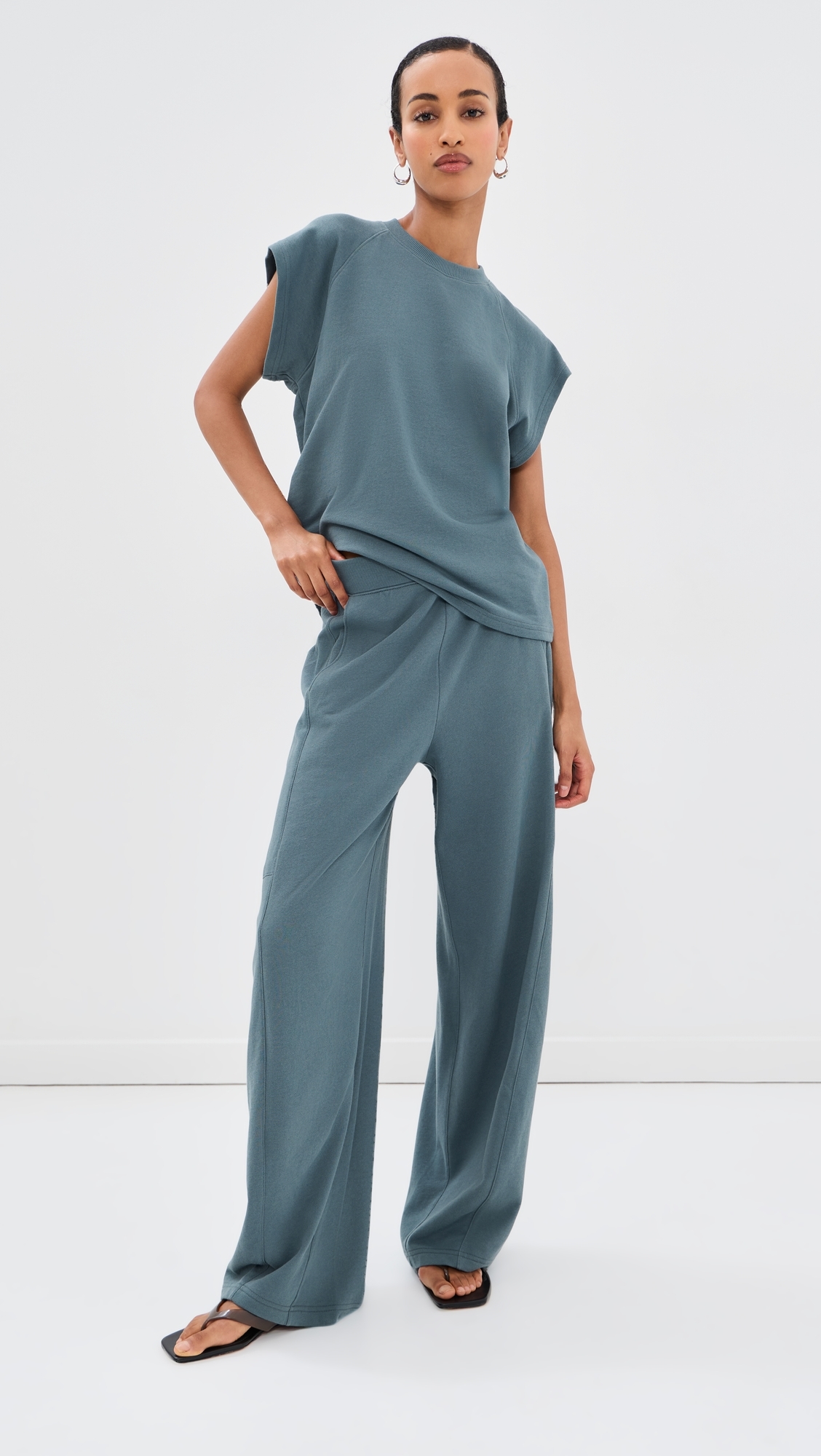 Lightweight Winslow Sweatpants Blue Grey