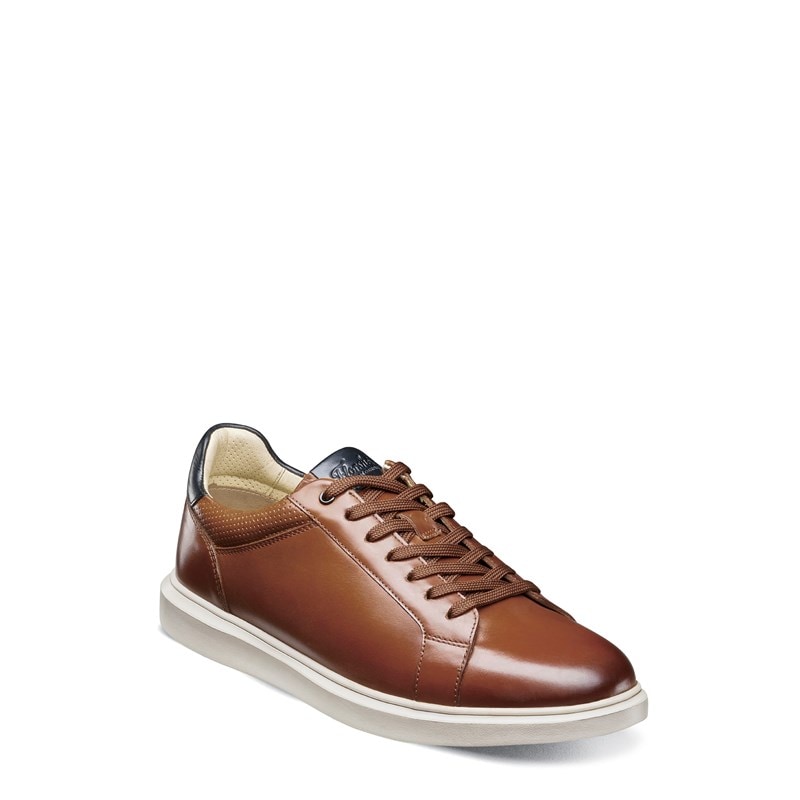 Men's Social Sneakers (Cognac)