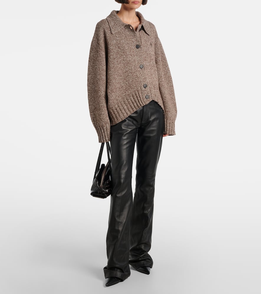 Wool and cashmere cardigan