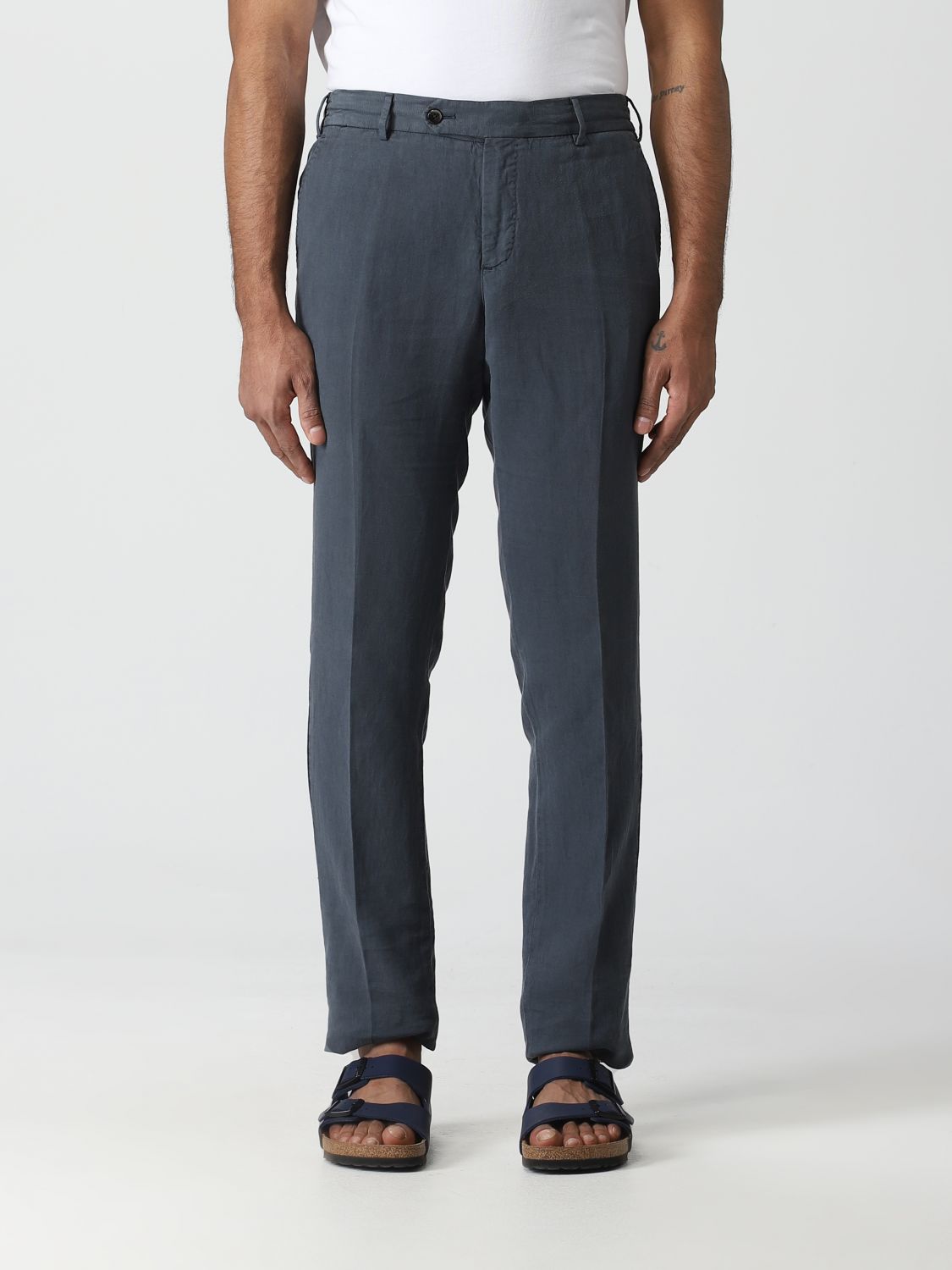 Pants Men color Navy
