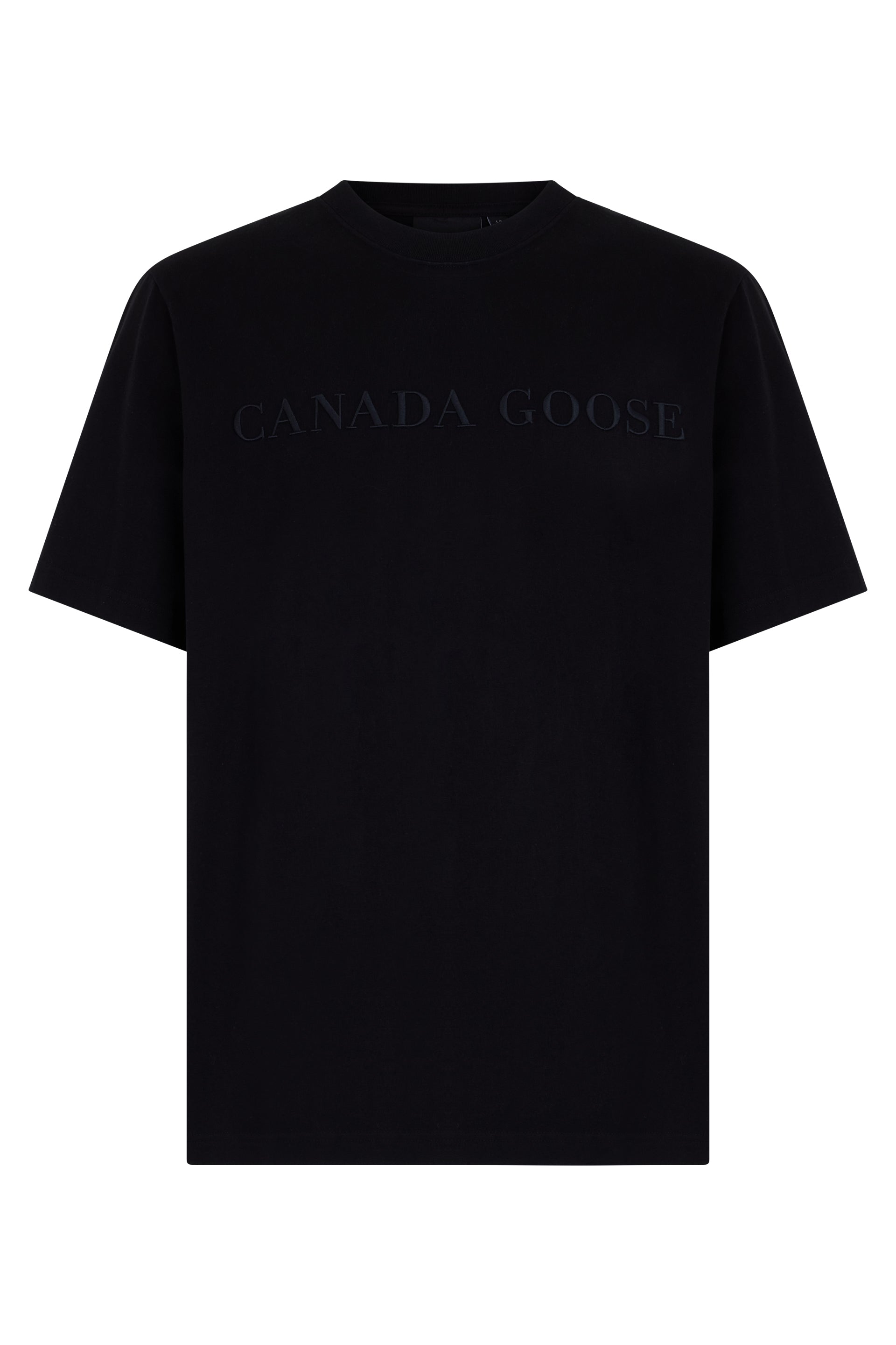 Cotton Crew Neck T-Shirt with Embroidered Detail