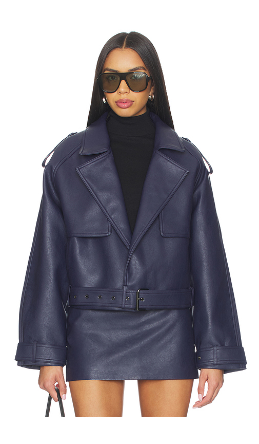 Nakedvice x REVOLVE The Madden Jacket in Navy. M. Also in XS