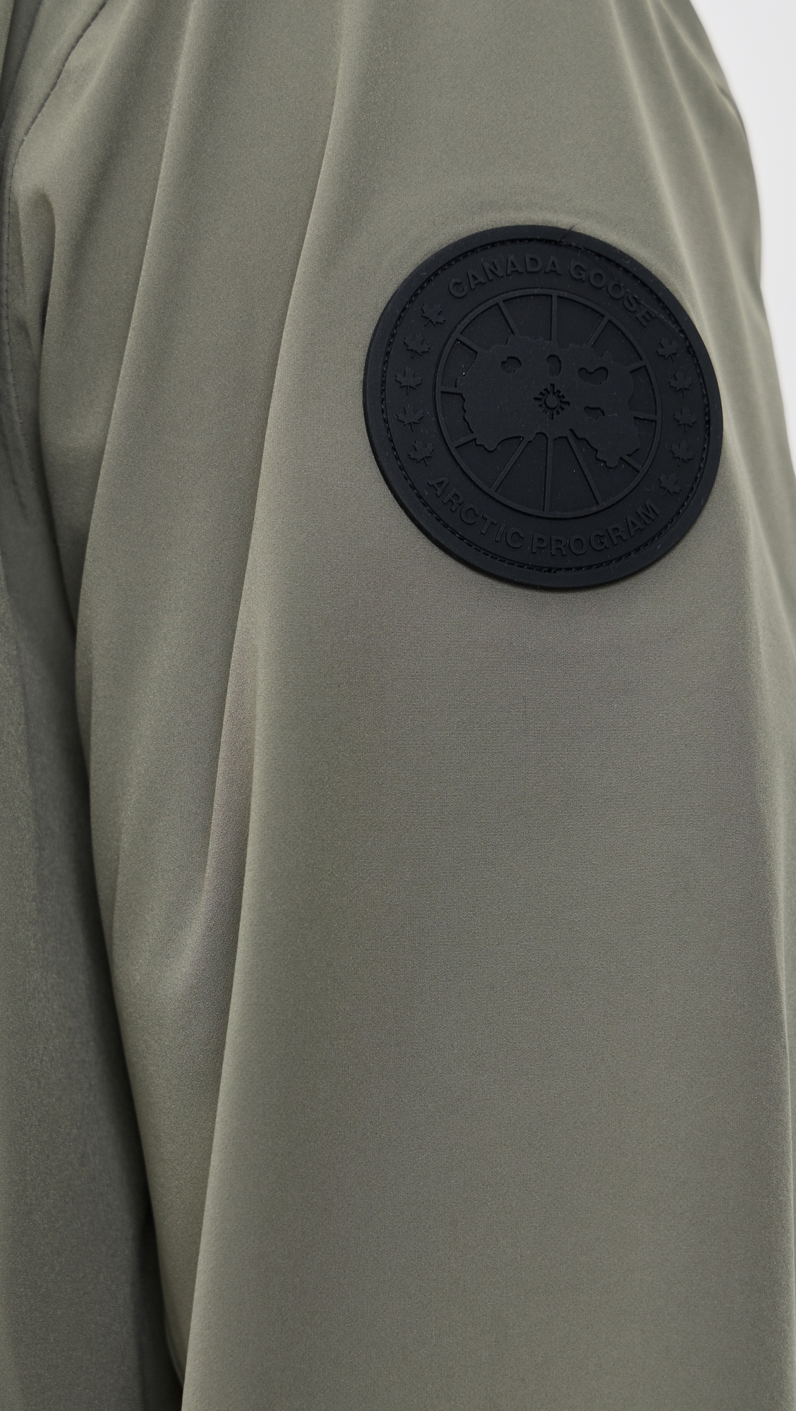 Canada Goose Black Disc Barclay Rain Jacket Smokey Sage