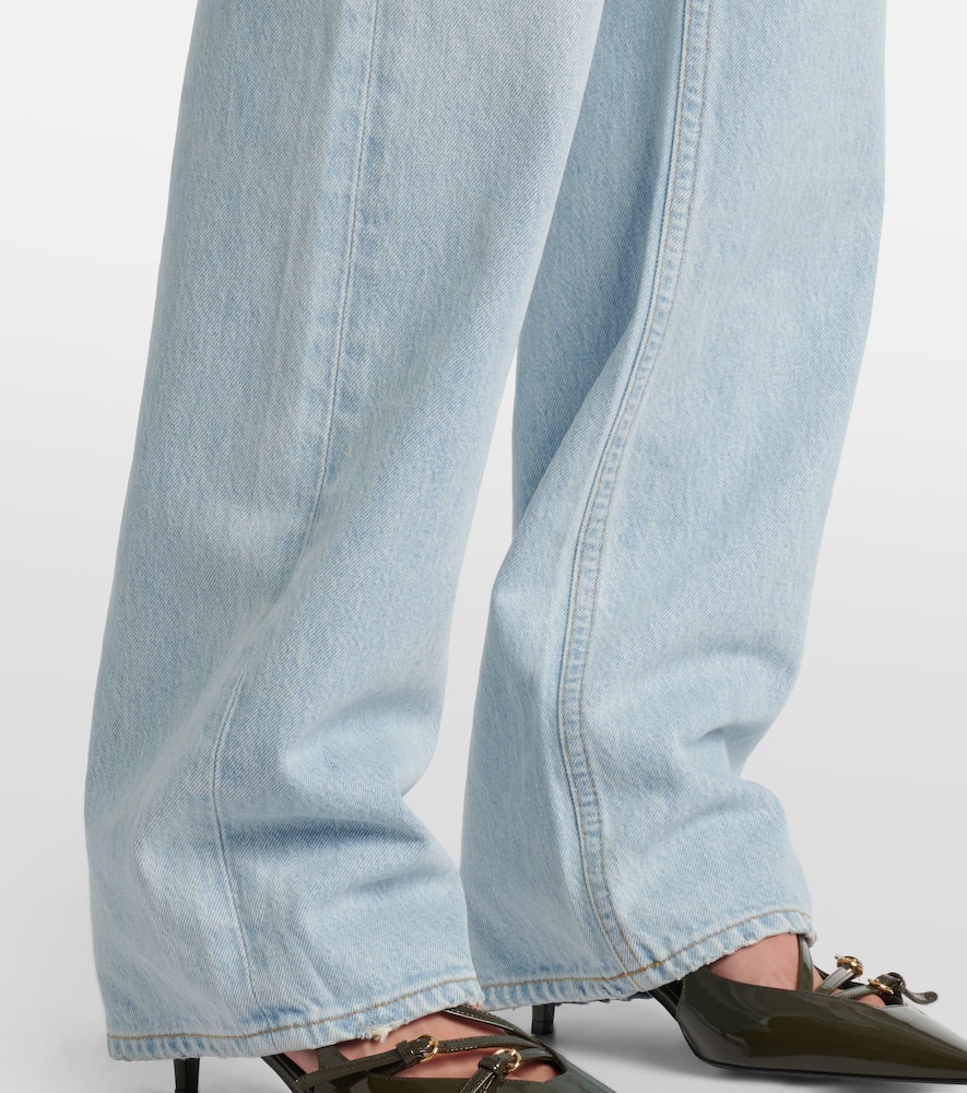 Kelly high-rise straight jeans