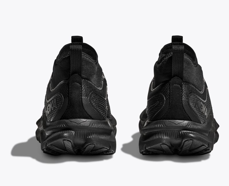 HOKA Men's Kawana Mid Shoes in Black/Carbon Black