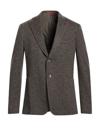 Man Blazer Taupe Size 40 Wool