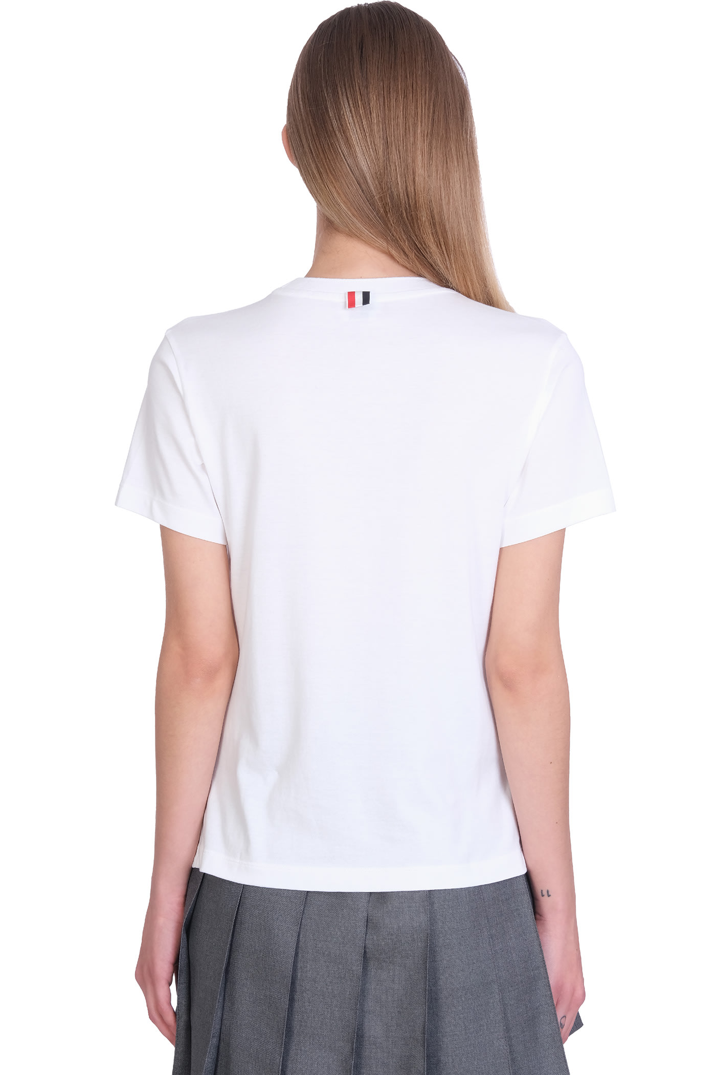 Side slits relaxed T-shirt