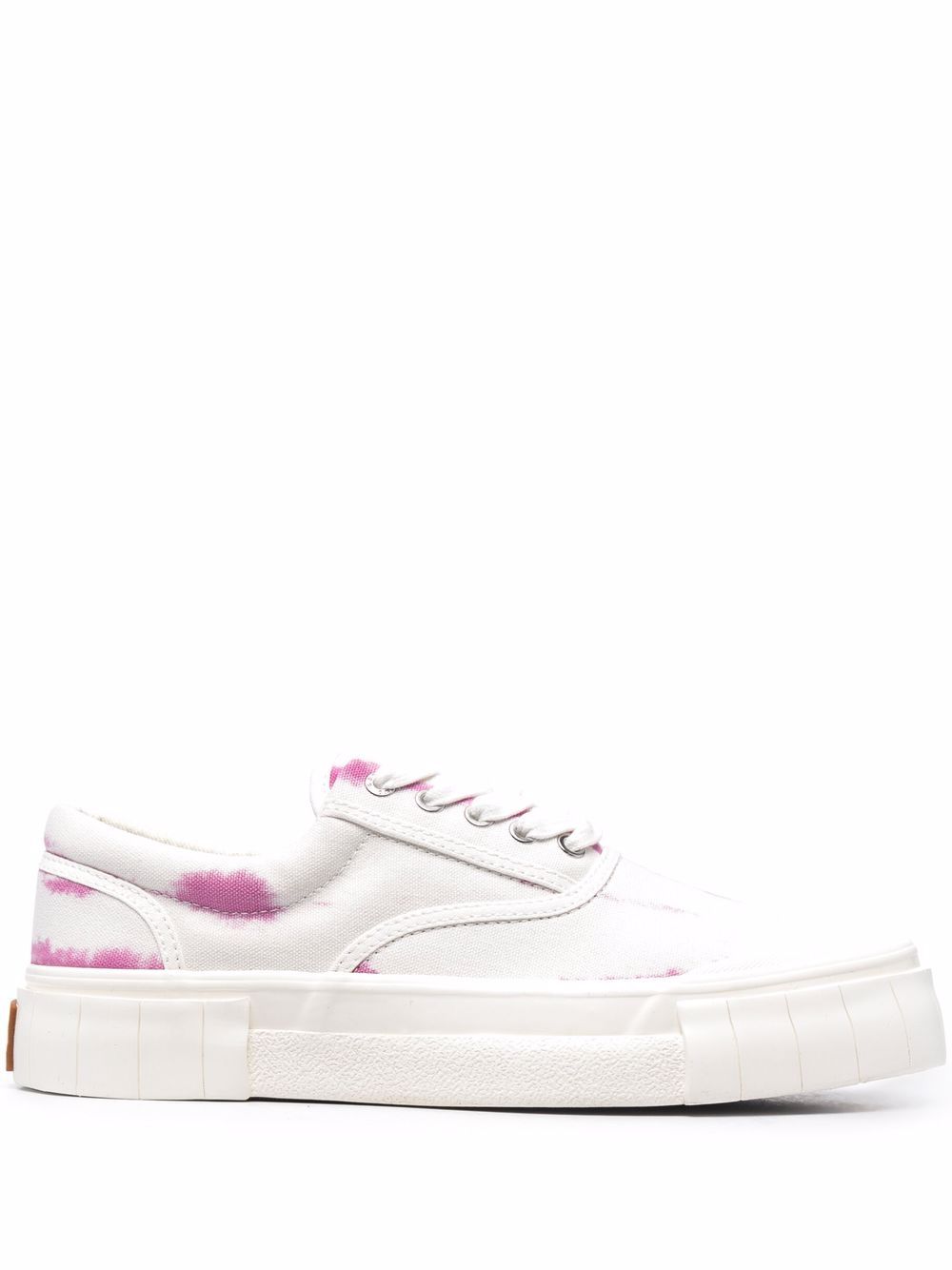 Opal tie-dye print sneakers - White