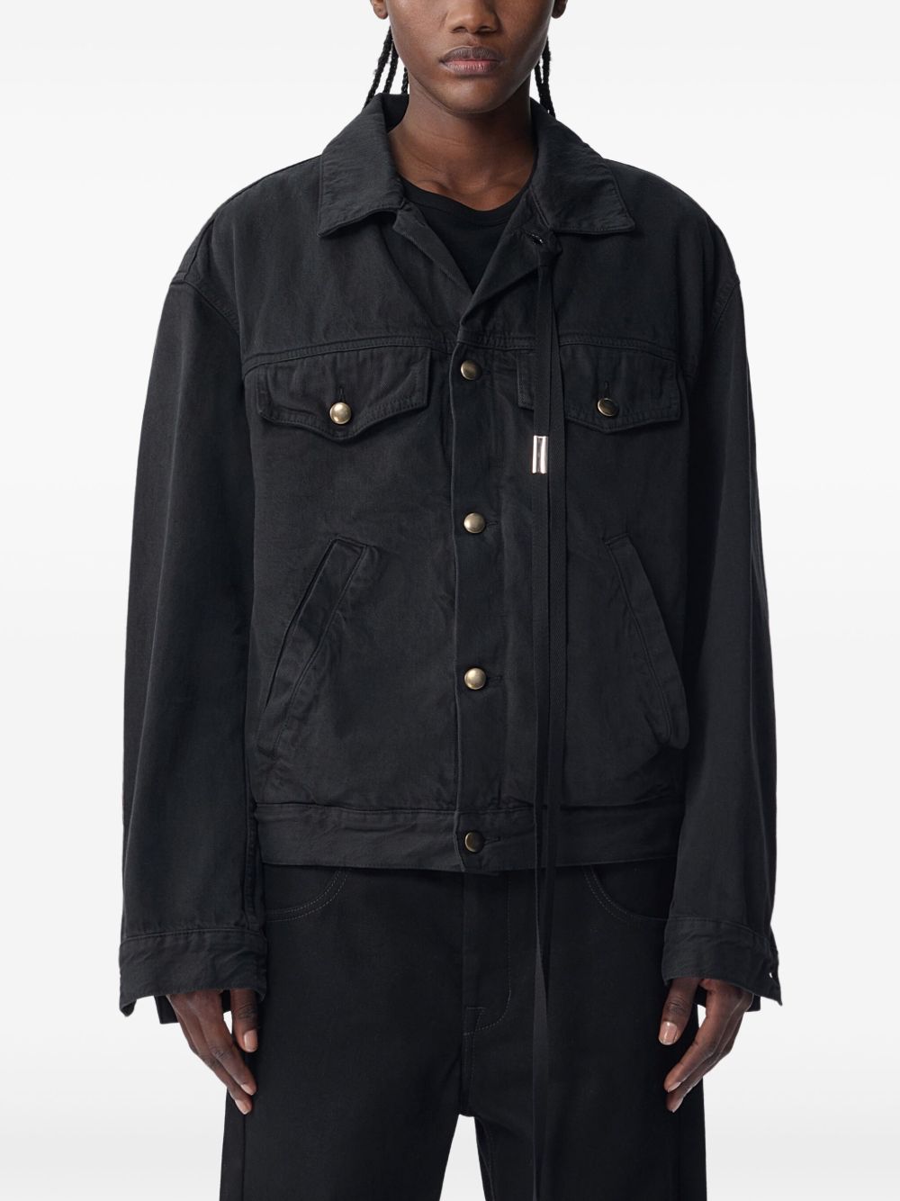 Ann Demeulemeester Marthe denim jacket - Black