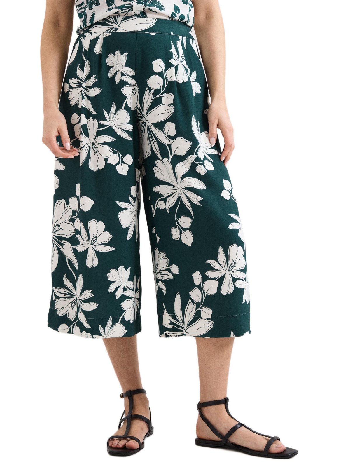 Women's Josie Floral Print Culotte Trousers