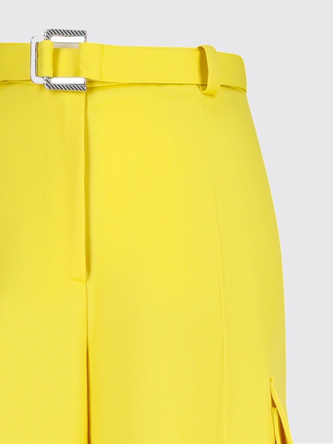 Pants Woman color Yellow