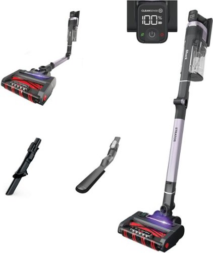 Stratos MultiFLEX Cordless Stick Vacuum with Clean Sense IQ and Odor Neutralizer, DuoClean Powerfins HairPro - Ash Purple