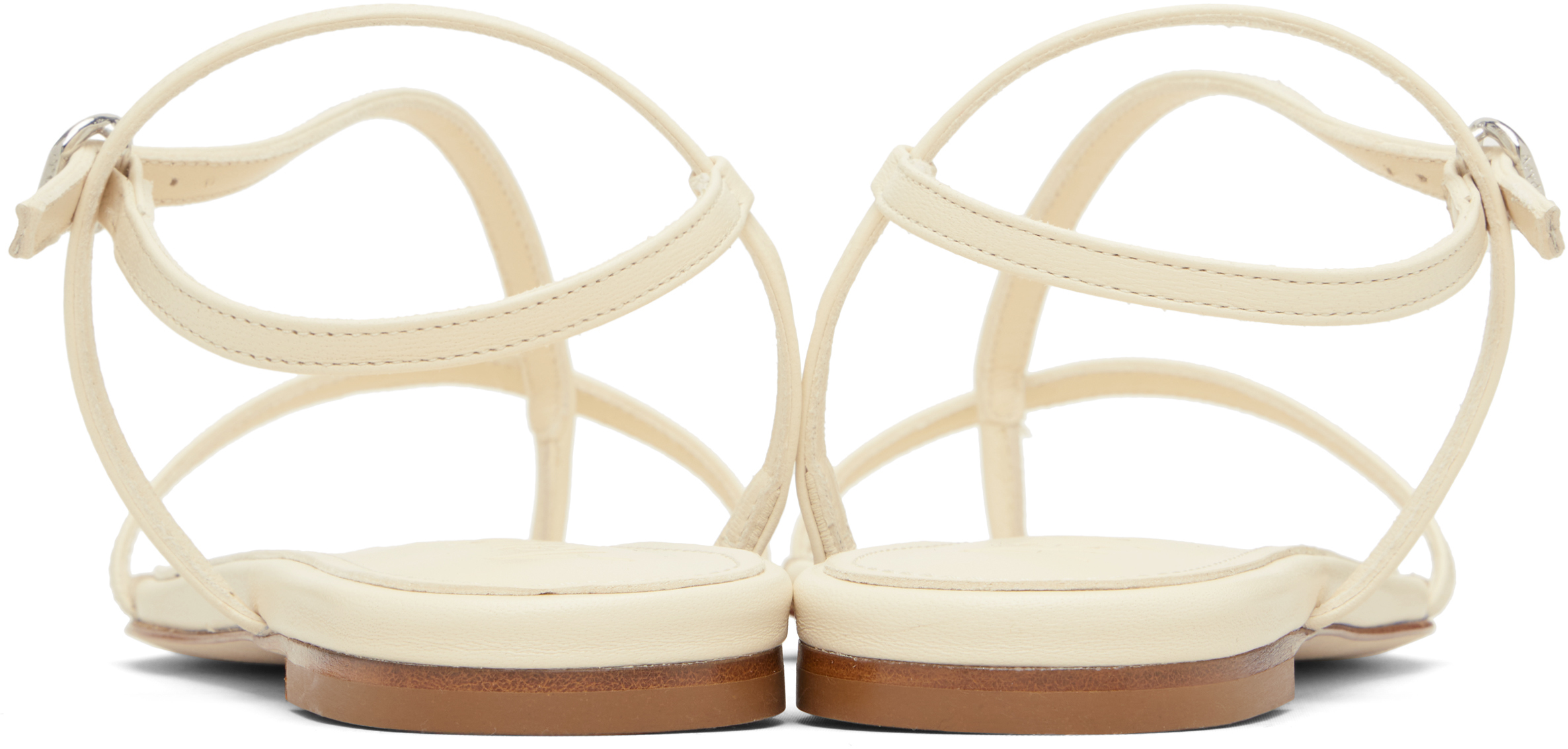 Off-White Ella Square-Toe Sandals