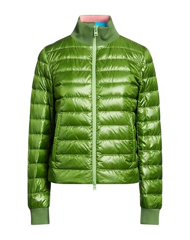 Globe Woman Puffer Green Size 8 Polyamide, Cotton