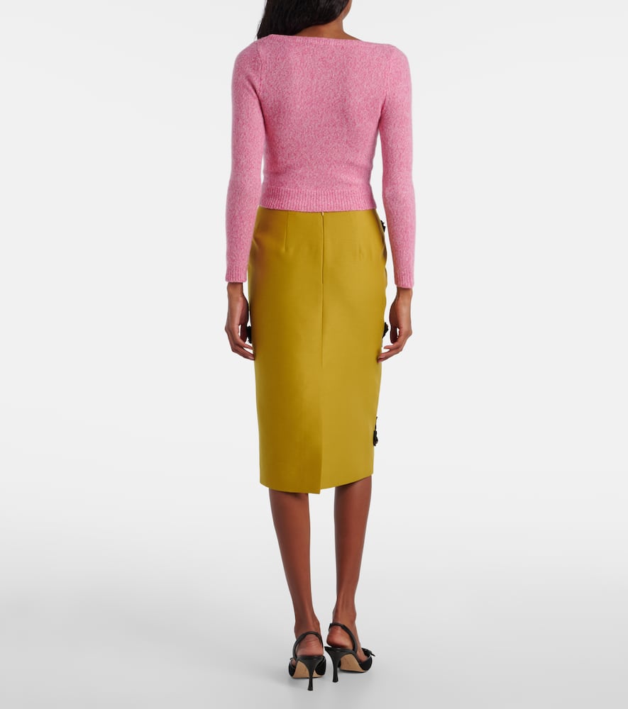 Wool and cashmere-blend cardigan