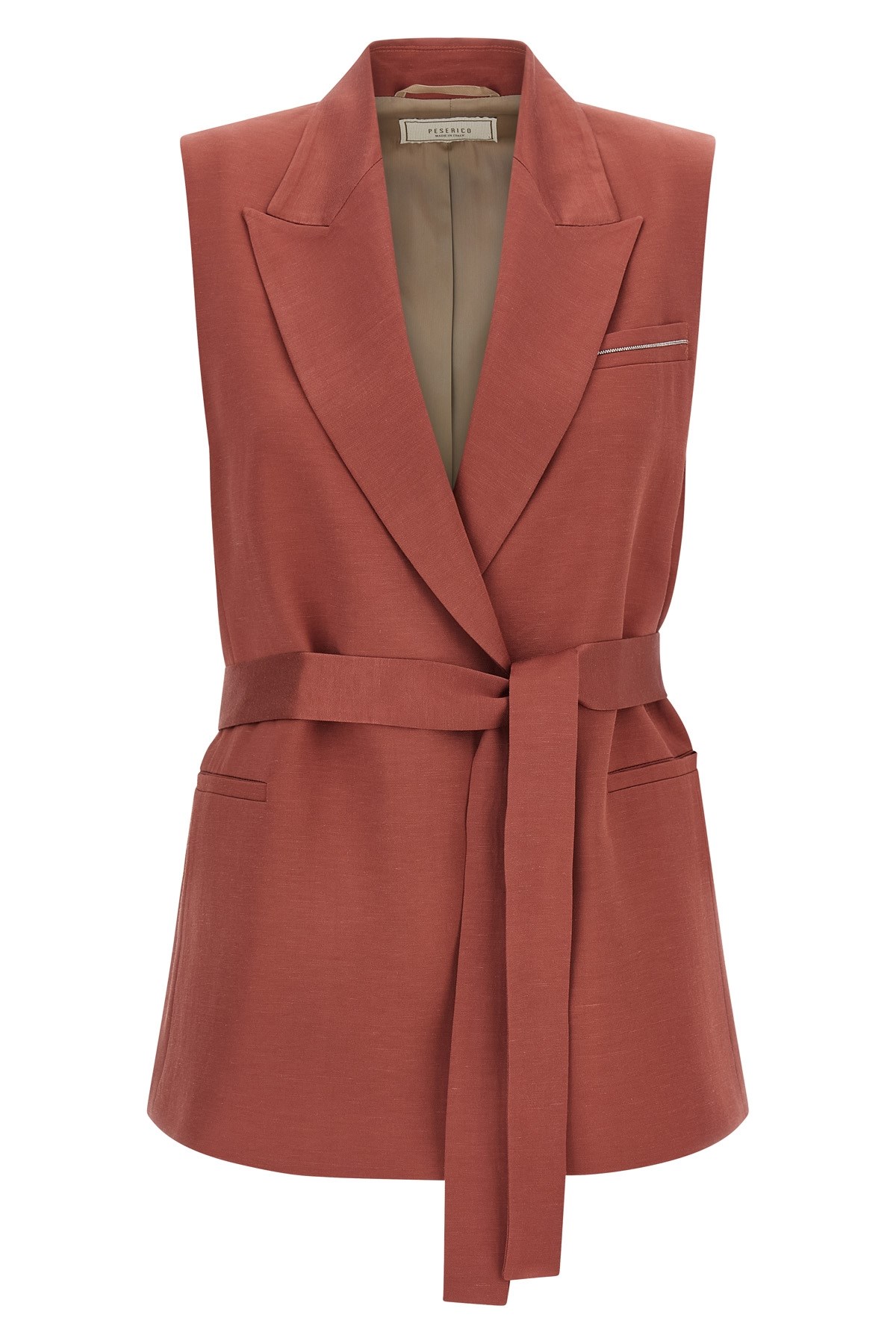 Linen Viscose Vest