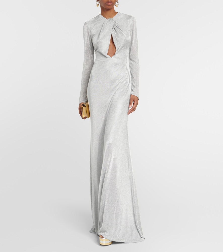 Cutout gown