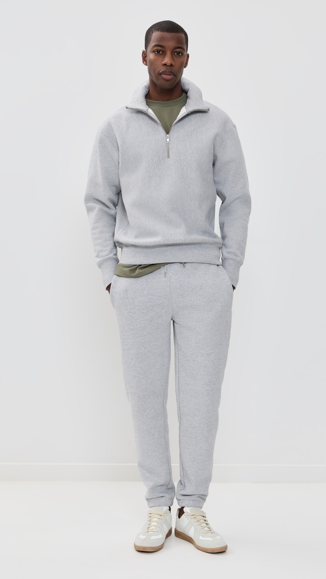 Super Weight Sweatpants Heather Grey