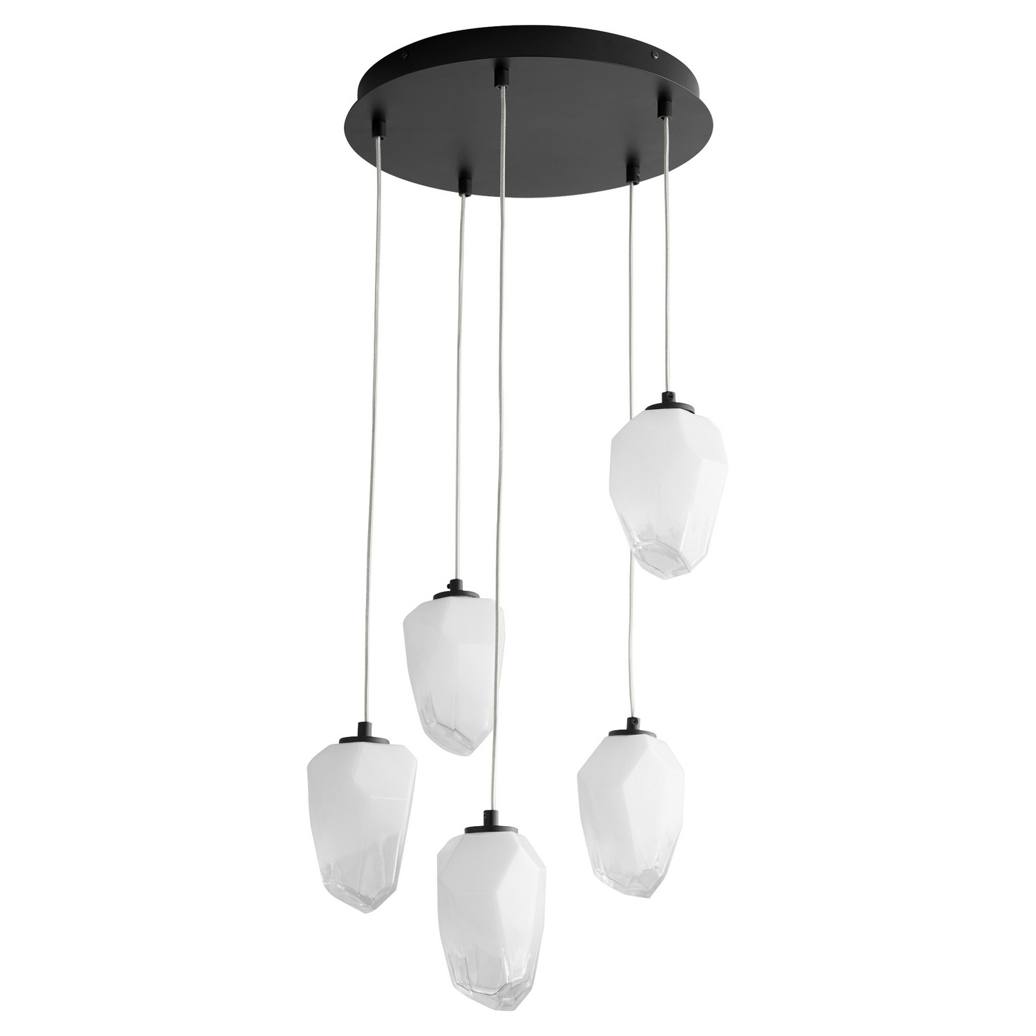 Black LED Pendant from the Vivo Collection
