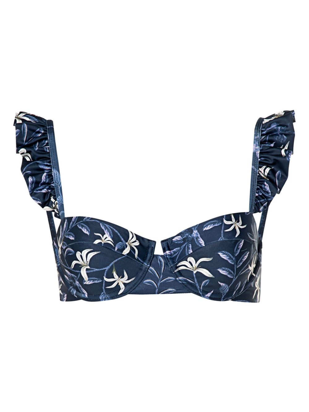 Kiwi Café bikini top - Blue