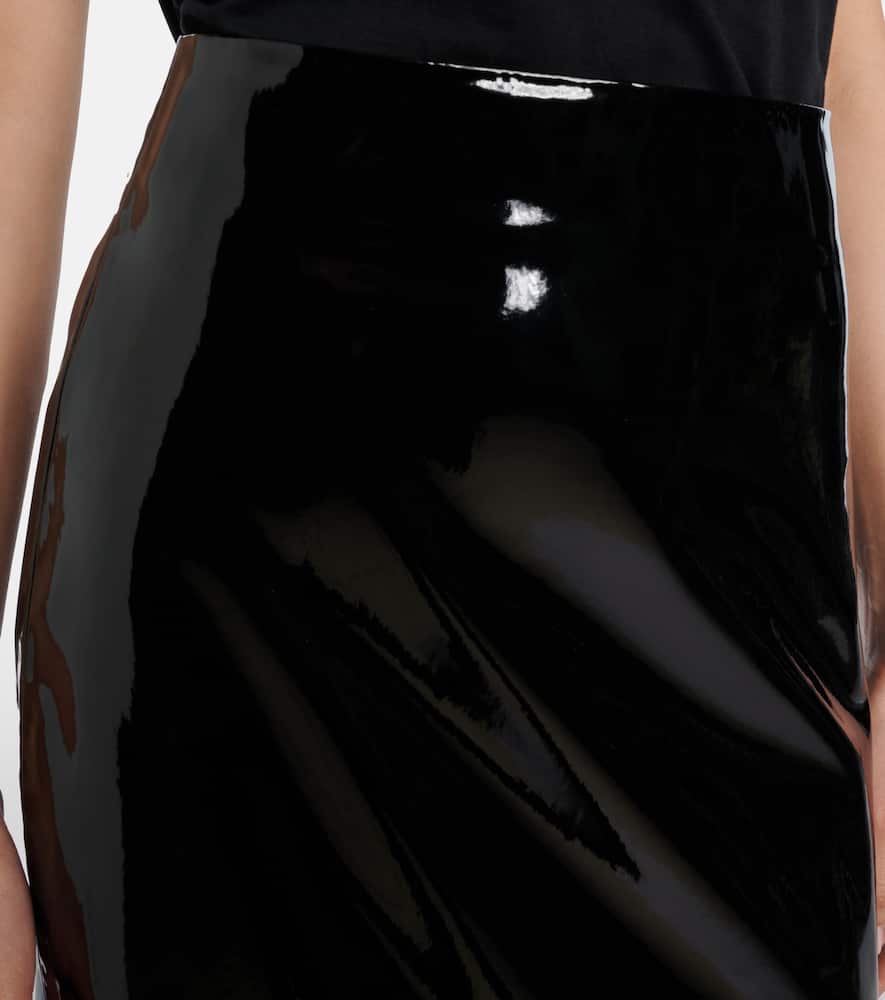 Samantha coated pencil skirt