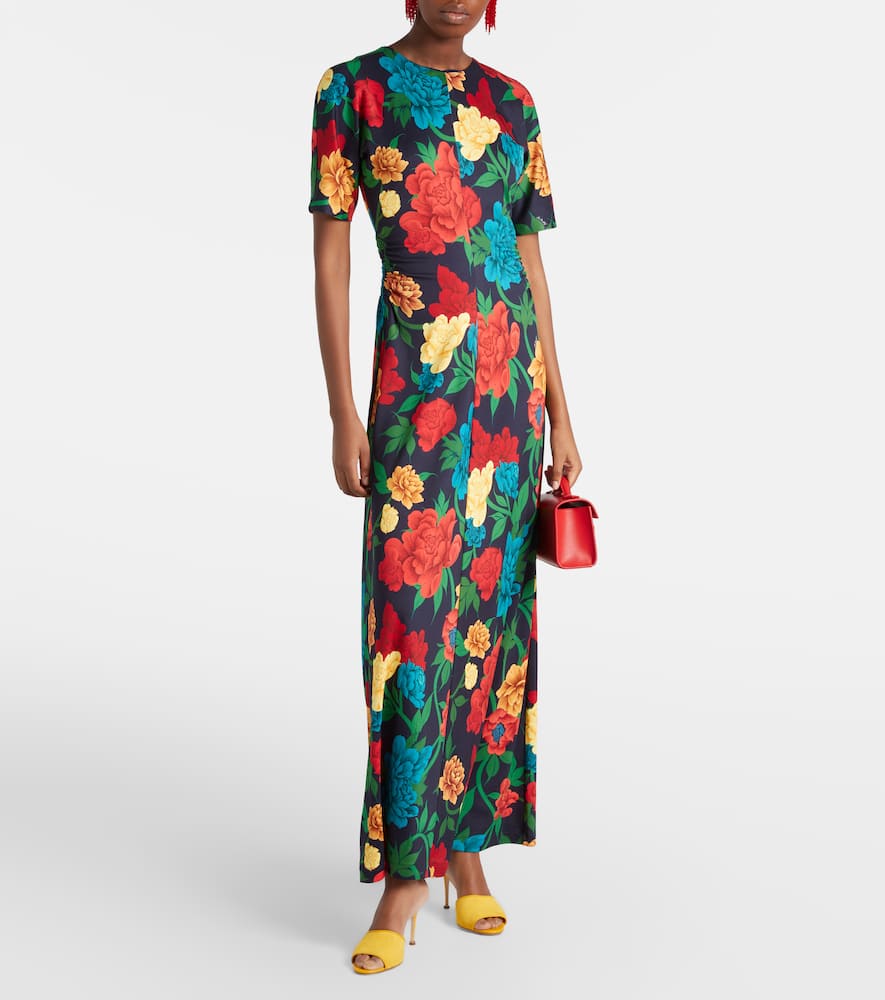 Angelica floral maxi dress