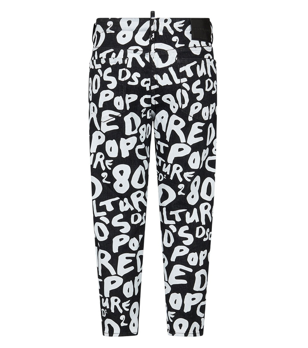 Black Straight Mid Rise Jeans