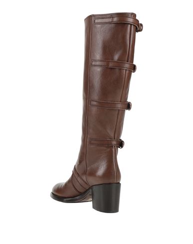 Woman Boot Light brown Size 10 Leather