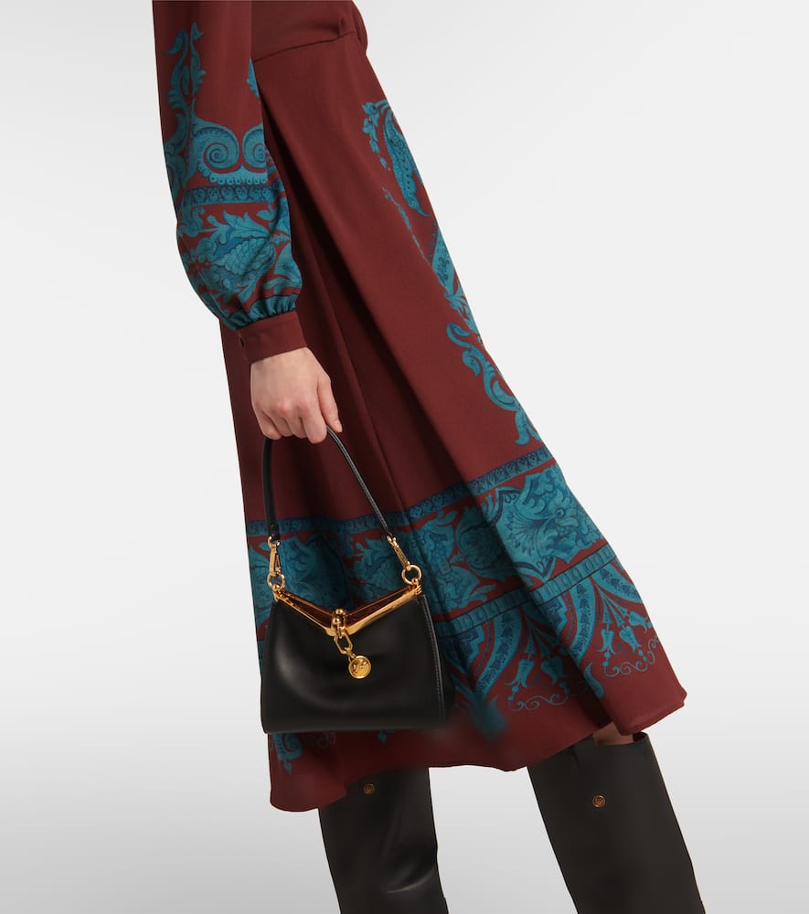 Printed midi dress