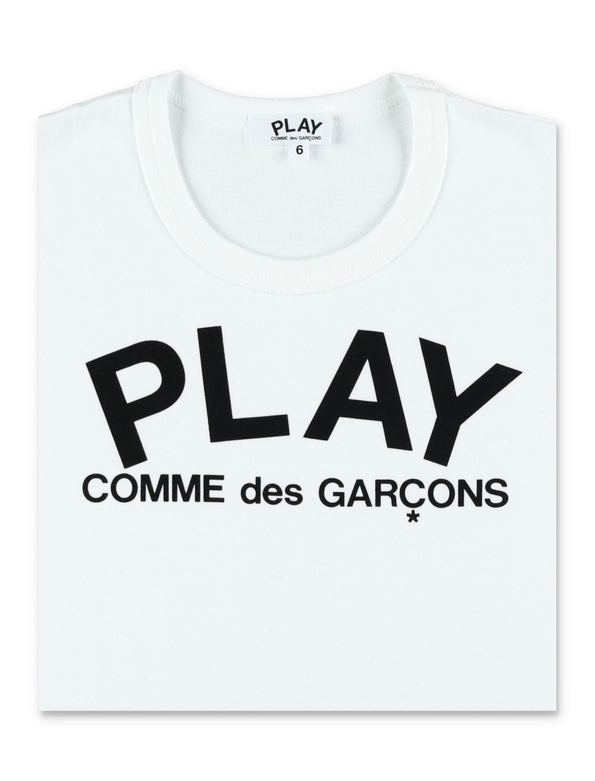 Boys White Printed T-Shirt